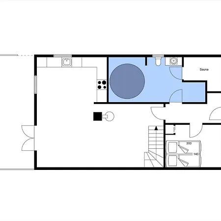 Tatil Evi Bv348-blavand-fyrgarden-19